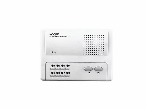 อินเตอร์คอม KOCOM INTERCOM รุ่น KIC-308 ตัวแม่ 8 จุด Main 8Ch
