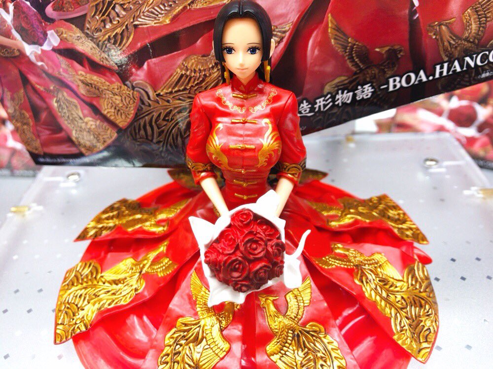 Boa Hancock ของแท้ JP แมวทอง - Zoukei Monogatari Banpresto [โมเดลวันพีช]