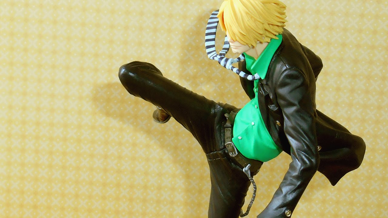 Sanji ของแท้ JP แมวทอง - Scultures Banpresto [โมเดลวันพีช]