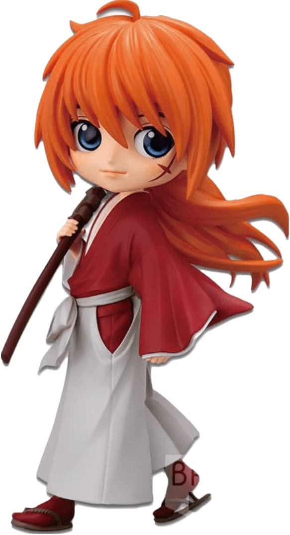 Kenshin ของแท้ JP - Q posket Banpresto [โมเดล Rurouni Kenshin]