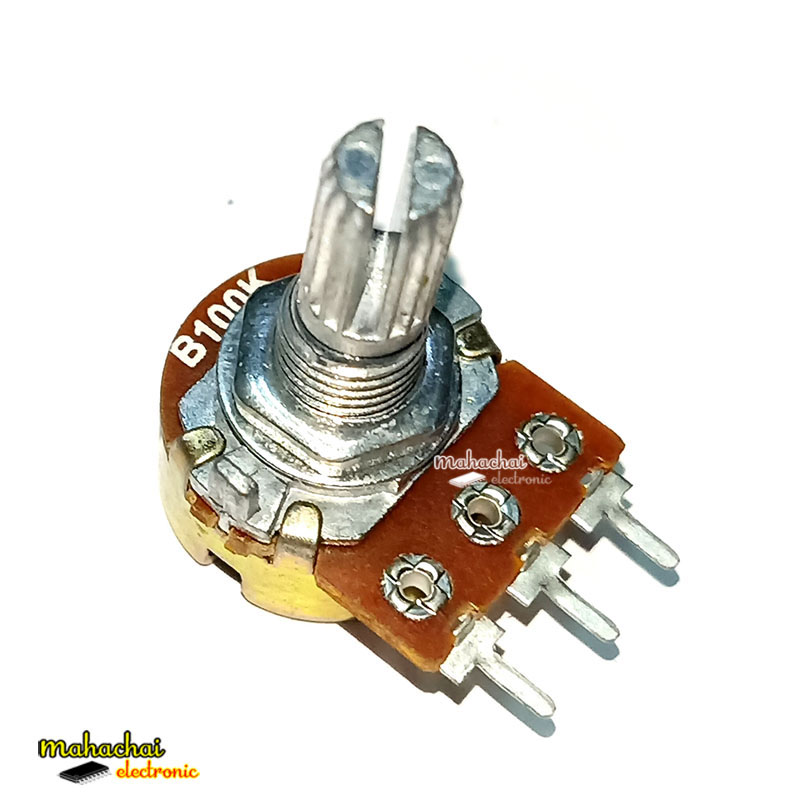 B100K Volume 3pin วอลุ่มปรับเสียง 3 ขา