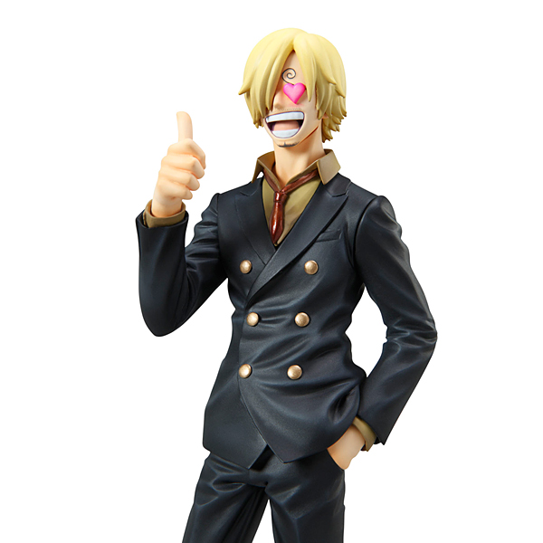 Sanji ของแท้ JP แมวทอง - POP Sailing Again Megahouse [โมเดลวันพีช]