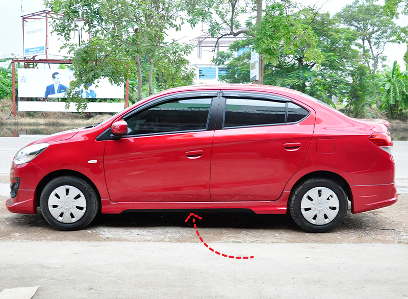 R2 By Freeform VS MITSUBISHI ATTRAGE 2017-ON [สวยจบสั้นๆนิยามอันลง]