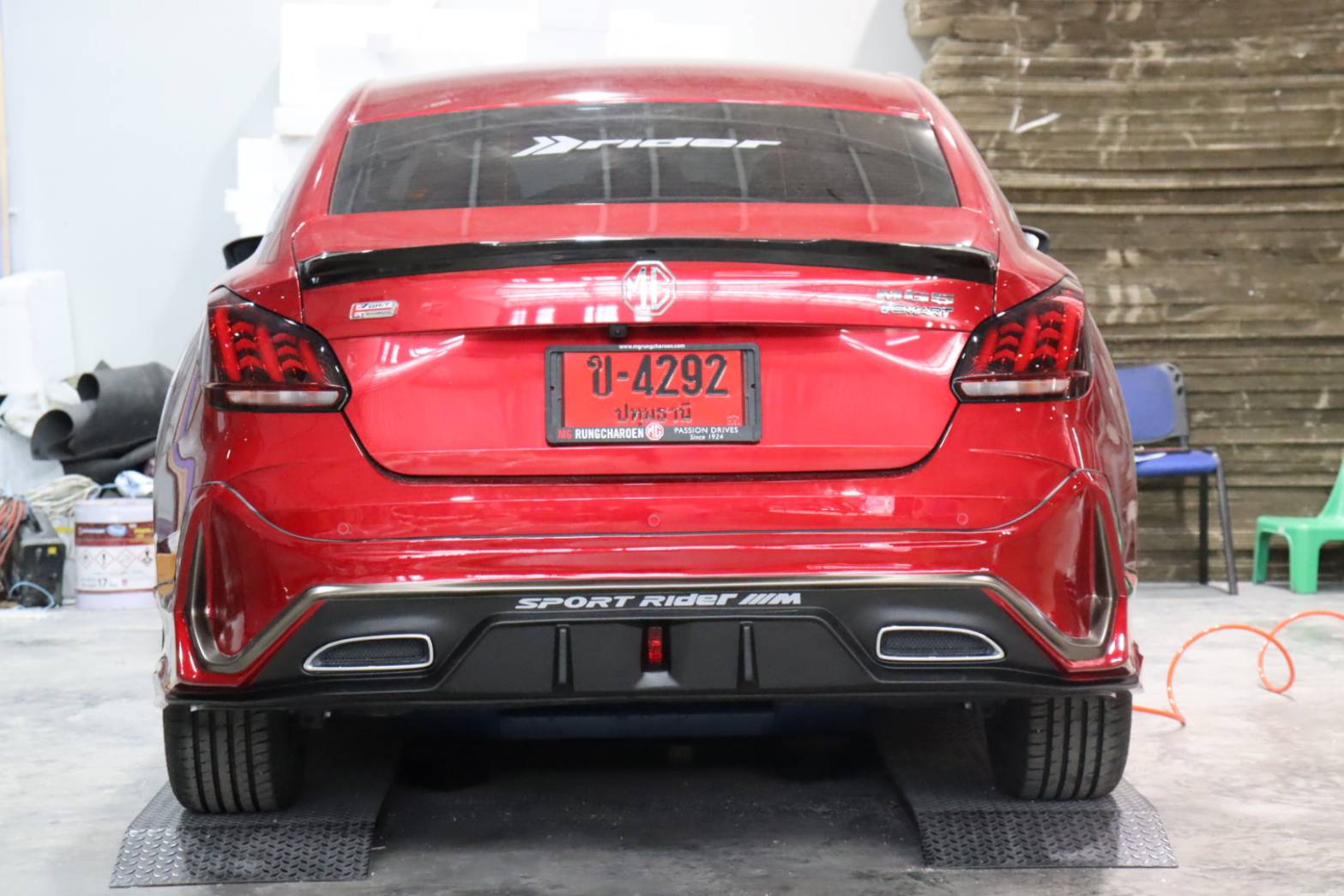 RIDER V.3 VS MG5'2021 [กับจุดเริ่มต้นที่แตกต่าง จึงเป็นที่มาของความเร้าใจ]