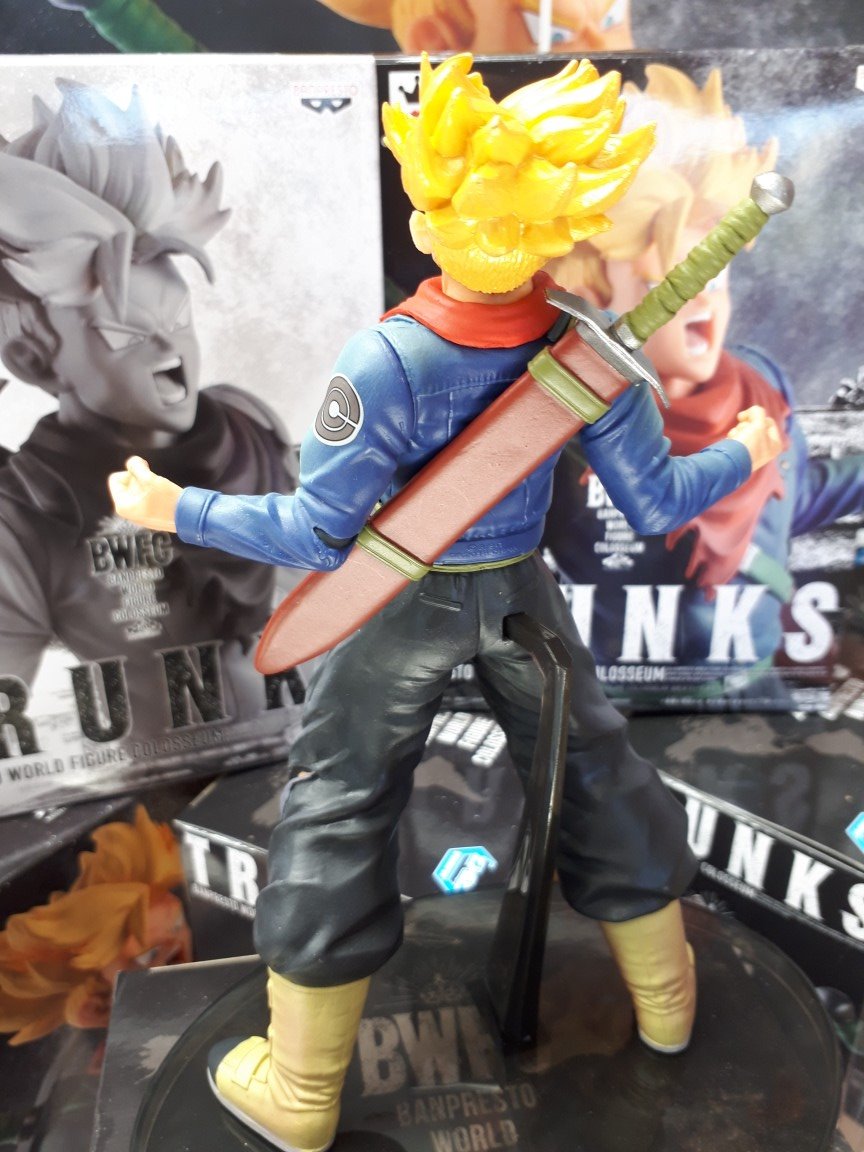 Trunks Super Saiyan ของแท้ JP แมวทอง - Banpresto World Figure Colosseum [โมเดลดราก้อนบอล]