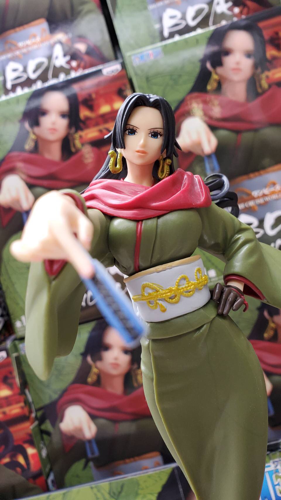 Boa Hancock ของแท้ JP แมวทอง - Treasure Cruise World Journey Banpresto [โมเดลวันพีช]