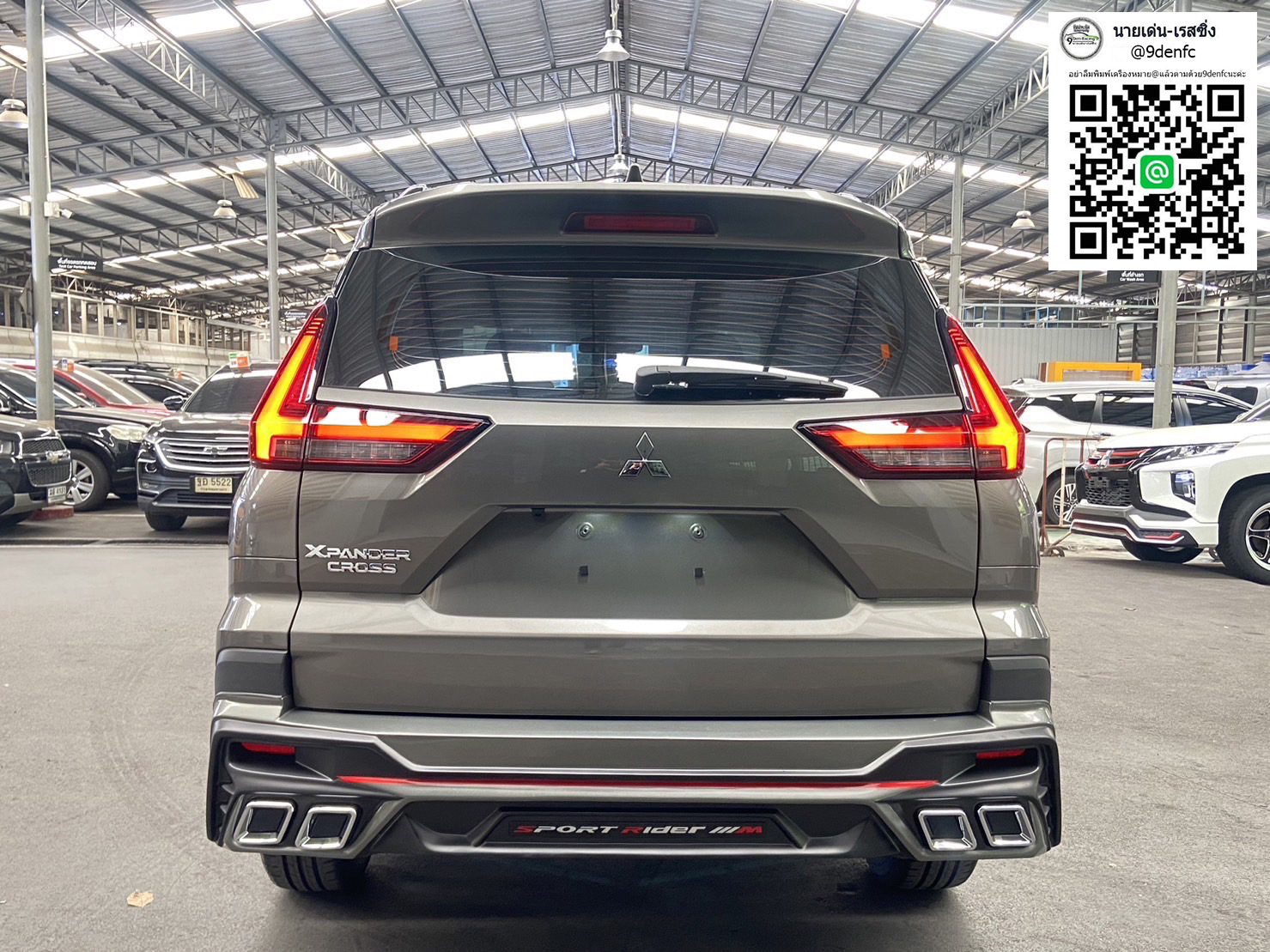 Rider V.1 หลังท่อเหลี่ยม VS Mitsubishi Xpander Cross'2023 [ชุดนี้ก็มีภาษีกว่า เรียบหรู แต่ดูดี]