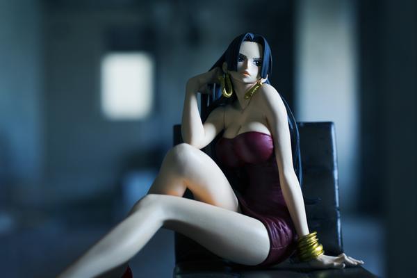 Boa Hancock ของแท้ JP แมวทอง - Creator X Creator Banpresto [โมเดลวันพีช]