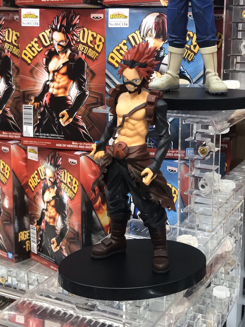 Kirishima ของแท้ JP - Age of Heroes Banpresto [โมเดล My Hero Academia]