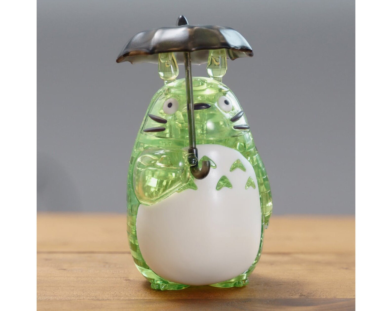 Totoro [Green] (แบบประกอบ) ของแท้ JP - Crystal Puzzle Beverly [โมเดล Totoro]