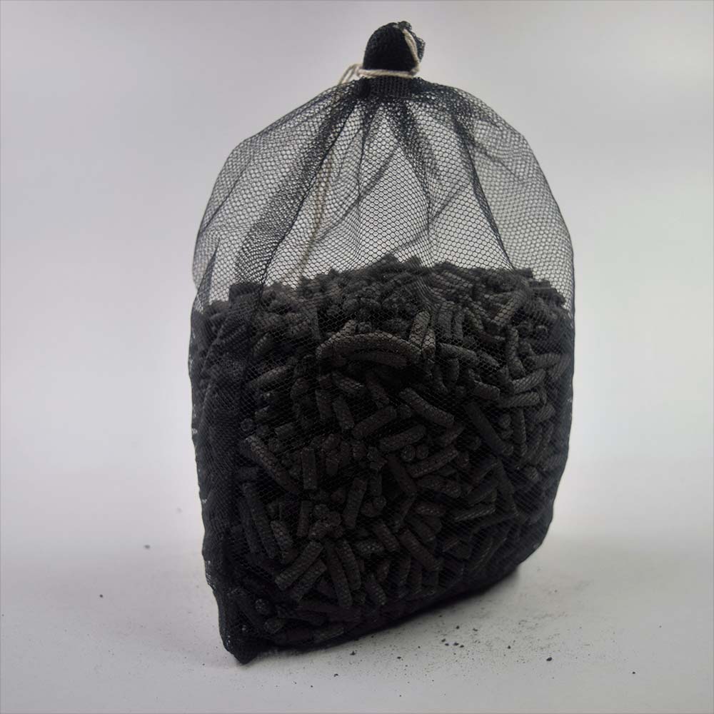 ถ่านคาร์บอน ใช้ปรับสภาพน้ำ ดูดซับกลิ่นสีและสิ่งปฏิกูล 1 Kg. แถมฟรีใยแก้วอย่างดี 1 แผ่น