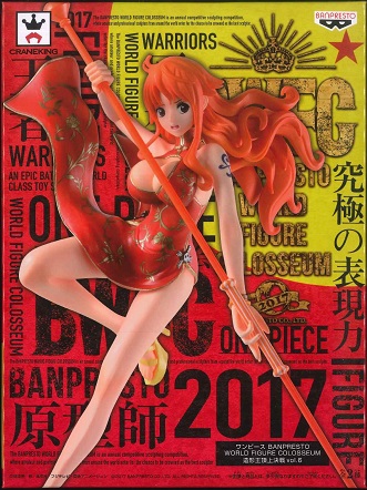 Nami ของแท้ JP แมวทอง - Banpresto World Figure Colosseum [โมเดลวันพีช]