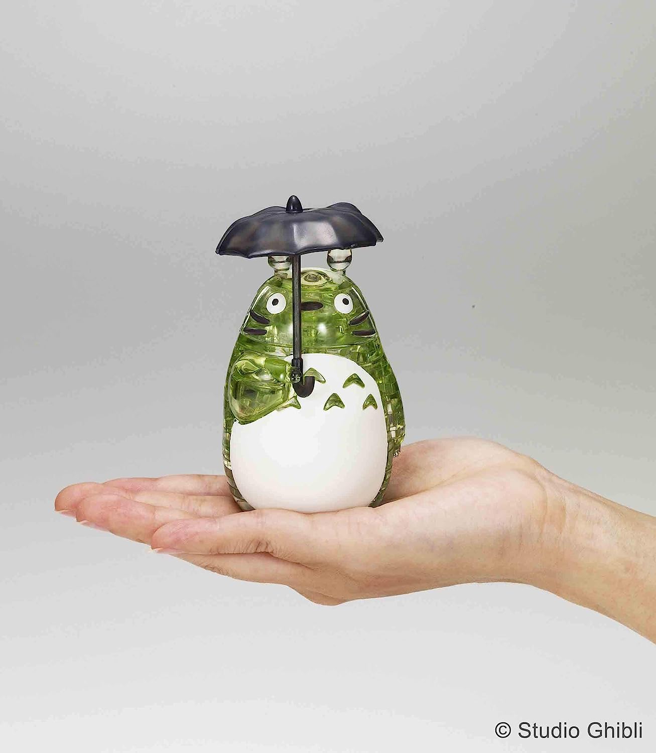 Totoro [Green] (แบบประกอบ) ของแท้ JP - Crystal Puzzle Beverly [โมเดล Totoro]