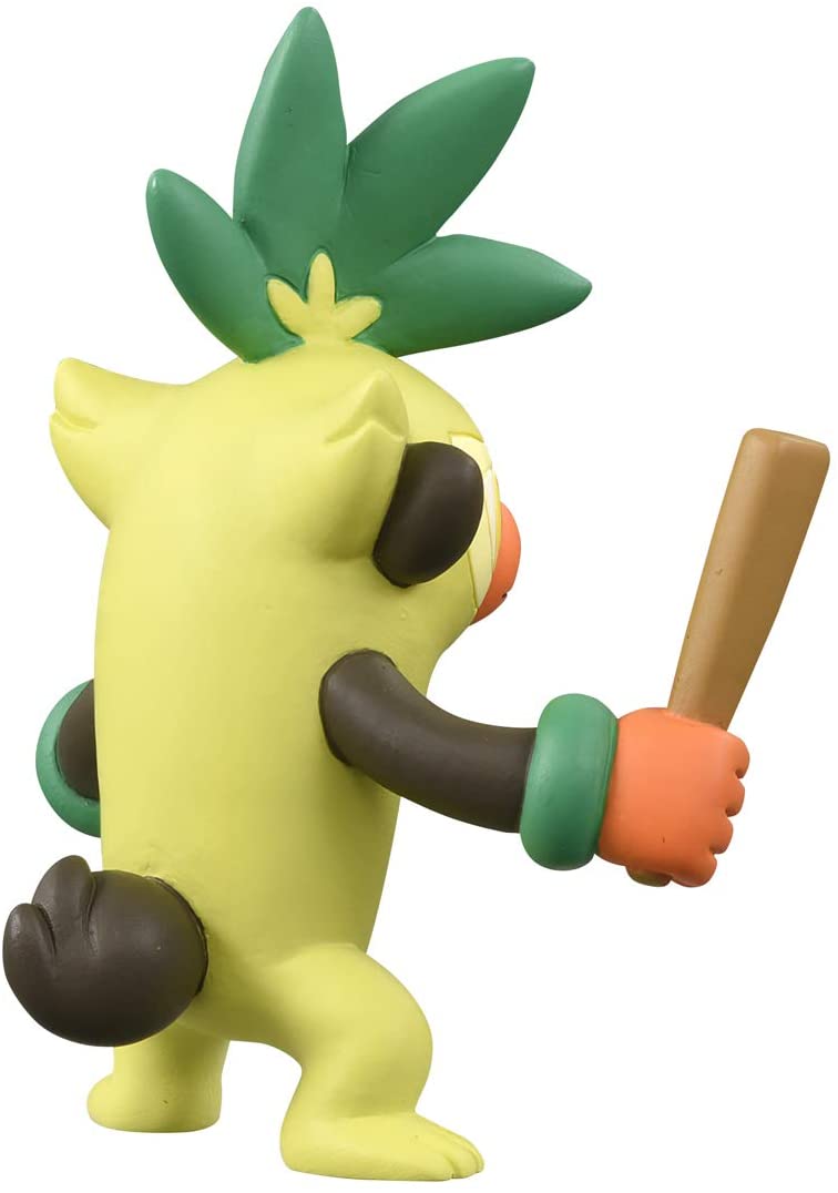 Thwackey ของแท้ JP - Monster Collection Takara Tomy [โมเดลโปเกมอน]