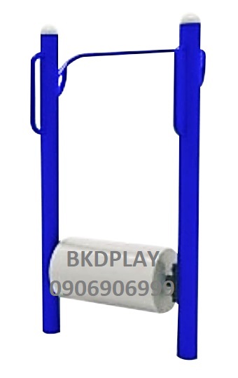 เครื่องออกกำลังกาย กลางแจ้ง ชุดอุปกรณ์ บริหารขา เท้า และฝึก การทรงตัว แบบถังกลิ้ง ลานกีฬา อเนกประสงค์ สนามกีฬา