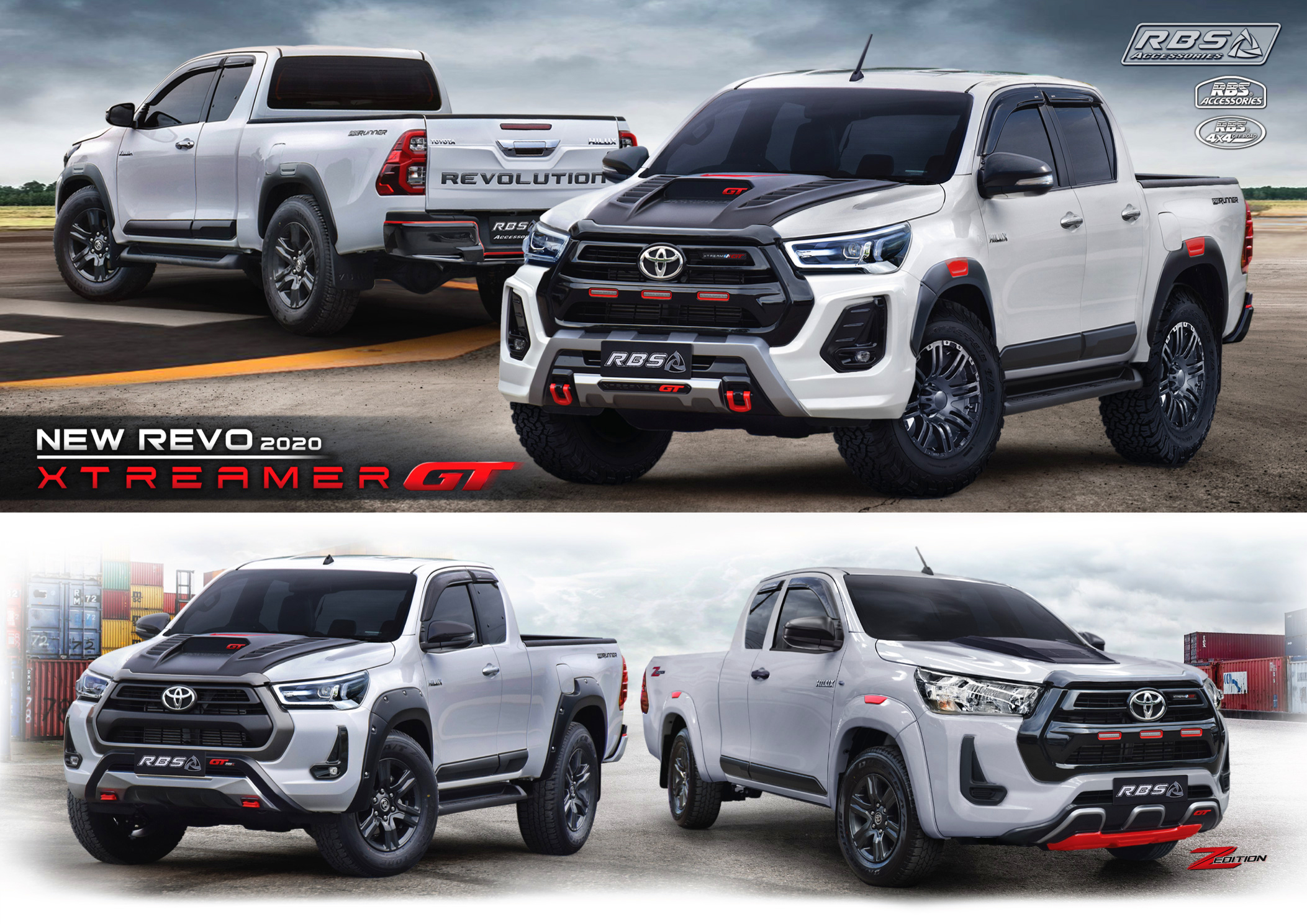 XTREAMER GT 4x4 ยกสูง VS Toyota Hilux Revo Prerunner'2020-On [เกิดมาก็แกร่งแล้วสำหรับรุ่นยกสูง]