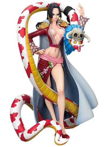 Boa Hancock ของแท้ JP แมวทอง - SQ Banpresto [โมเดลวันพีช]