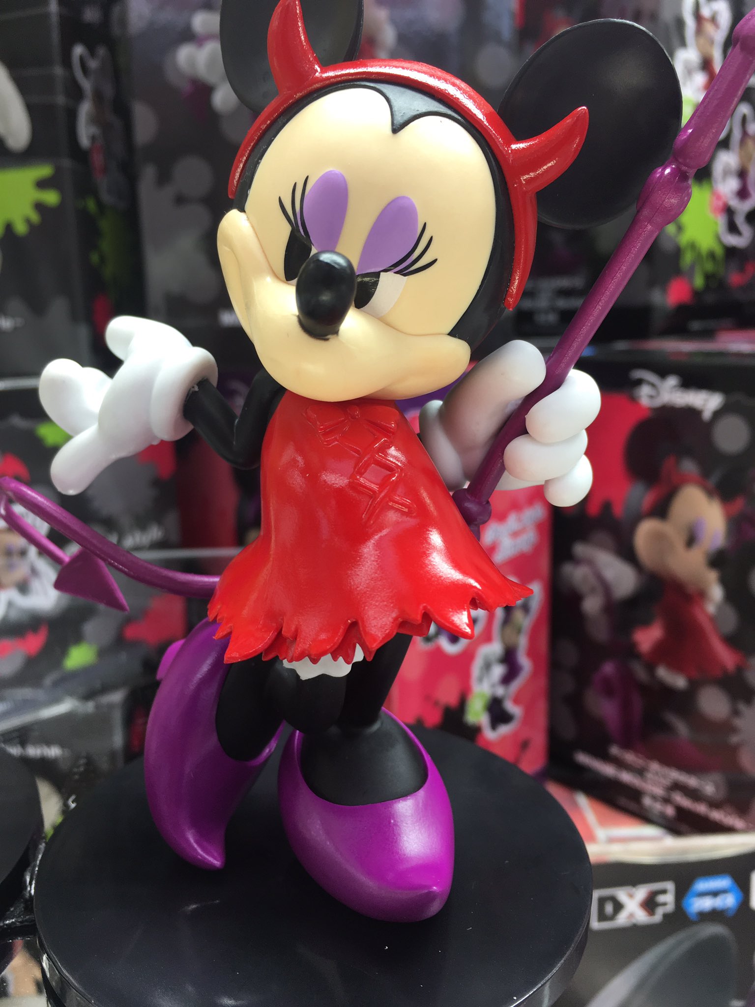 Minnie Mouse ของแท้ JP - DXF Banpresto [โมเดล Disney]