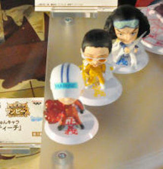 Marine Admiral Set ของแท้ JP แมวทอง - WCF Ichiban Kuji Banpresto [โมเดลวันพีช] (3 ตัว)