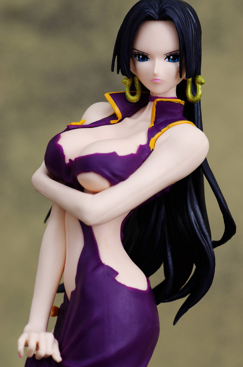 Boa Hancock Crash Style ของแท้ JP แมวทอง - Glitter & Glamours Banpresto [โมเดลวันพีช]