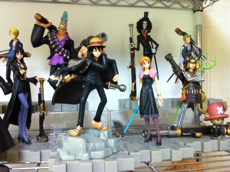 Straw Hat Pirates Strong World Set ของแท้ JP แมวทอง - Ichiban Kuji Banpresto [โมเดลวันพีช] (9 ตัว)