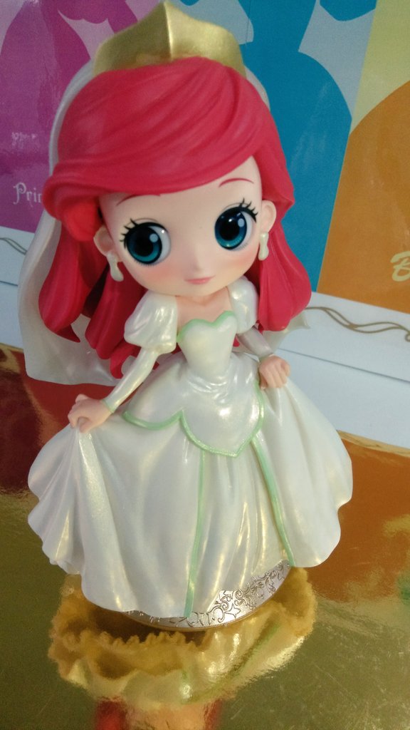 Ariel Dreamy Style - Special Color ของแท้ JP - Q Posket Banpresto [โมเดล Disney]