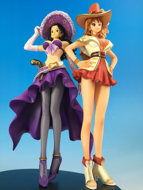 Straw Hat Pirates 15th Set ของแท้ JP แมวทอง - Grandline Men / Lady Banpresto [โมเดลวันพีช] (9 ตัว)