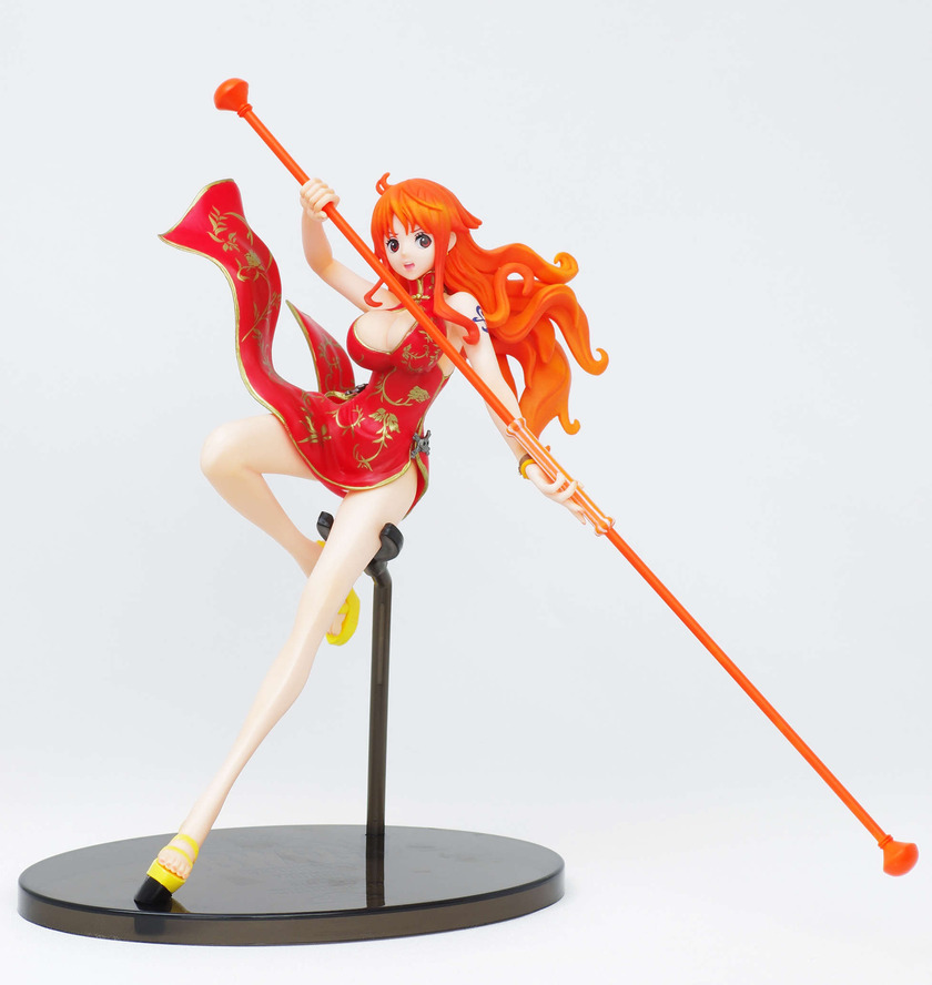 Nami ของแท้ JP แมวทอง - Banpresto World Figure Colosseum [โมเดลวันพีช]