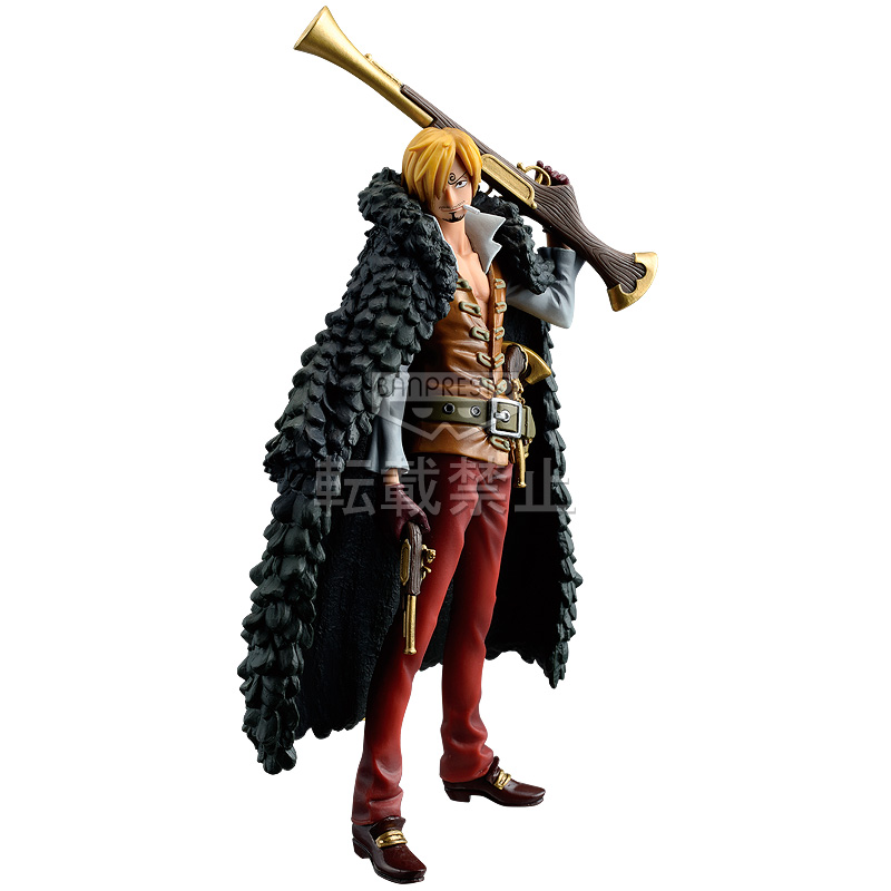 Sanji Film Z ของแท้ JP แมวทอง - Grandline Men Banpresto [โมเดลวันพีช]