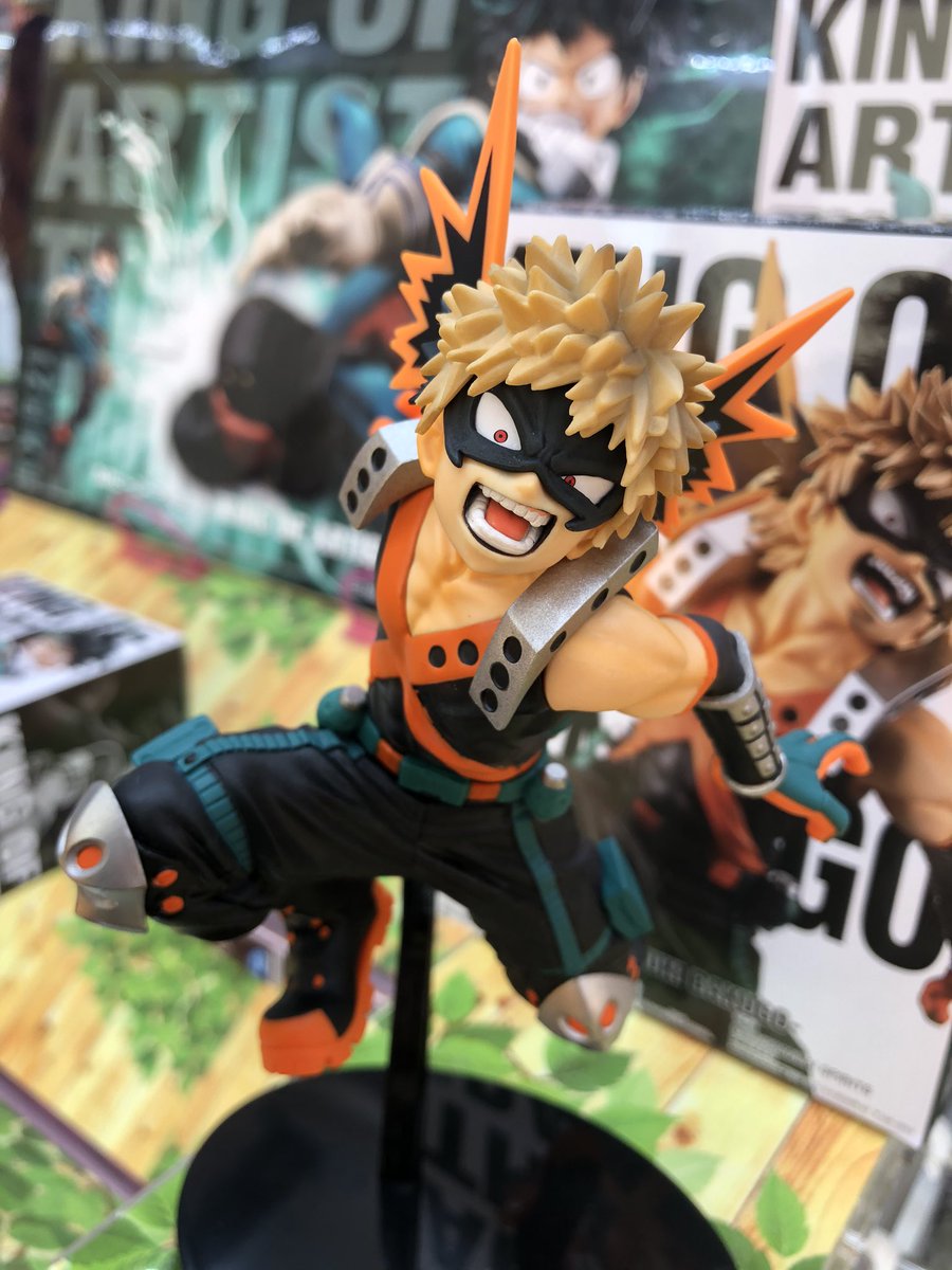 Bakugo ของแท้ JP - King of Artist Banpresto [โมเดล My Hero Academia]