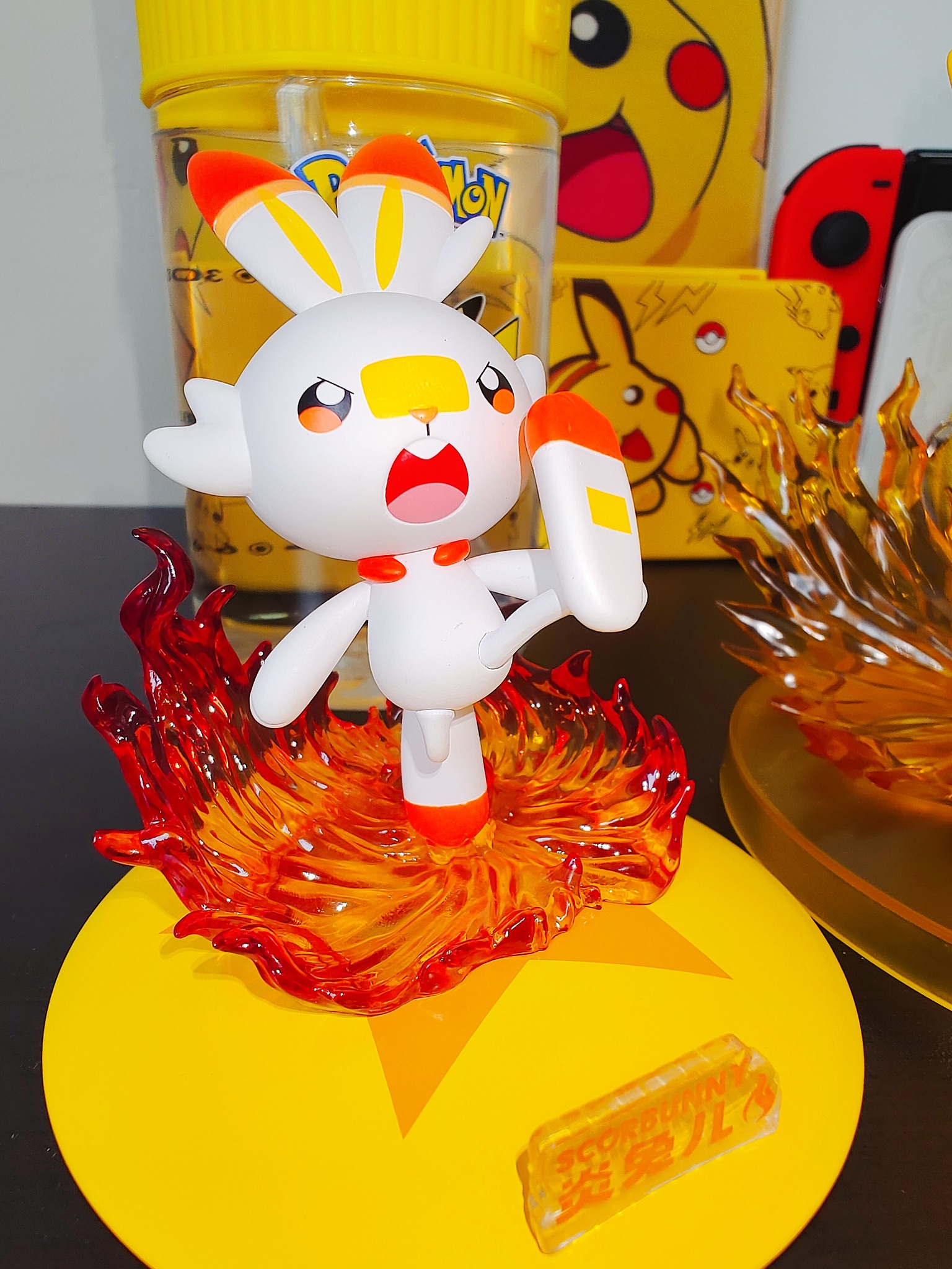 Scorbunny ของแท้ - Prime Figure Mini Funism [โมเดลโปเกมอน]