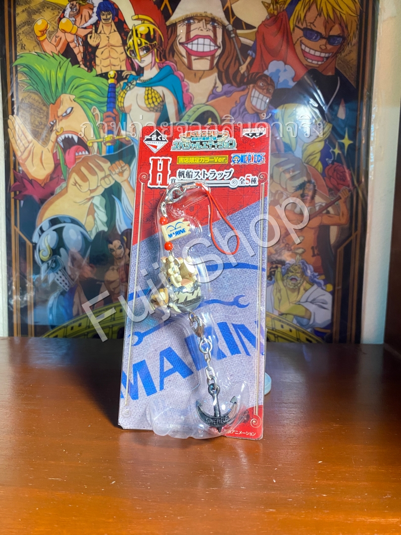 Garp Key Ring ของแท้ JP แมวทอง - Ichiban Kuji Banpresto [พวงกุญแจวันพีช]