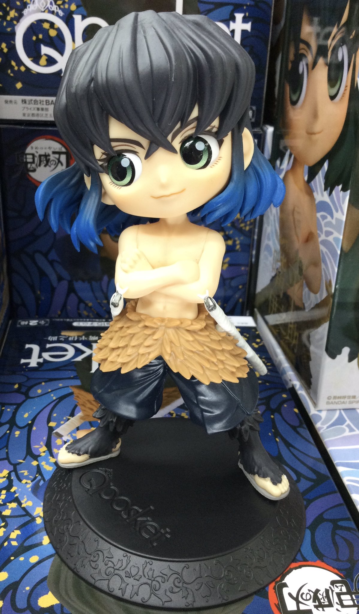 Inosuke ของแท้ JP - Q Posket Banpresto [โมเดล Demon Slayer]