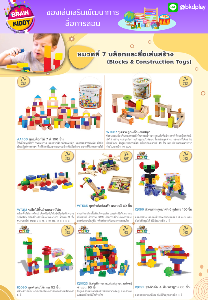 cattalog แคตตาล็อก สื่อการสอนทุกวิชา งานนำเข้า และอื่นๆ ของเล่นฝึกสมอง ฝึกไอคิว