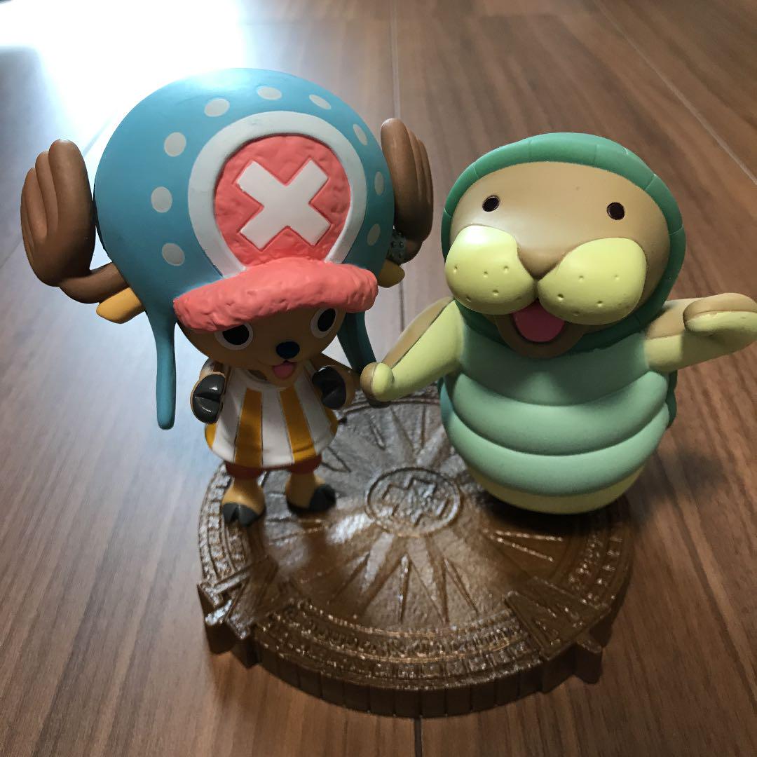 Chopper & Kung Fu Dugong ของแท้ JP แมวทอง - Ichiban Kuji Banpresto [โมเดลวันพีช] (2 ตัว)