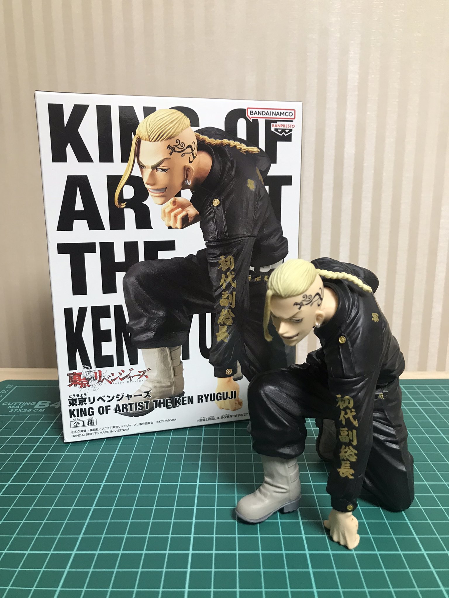 Draken ของแท้ JP - King of Artist Banpresto [โมเดล Tokyo Revengers]