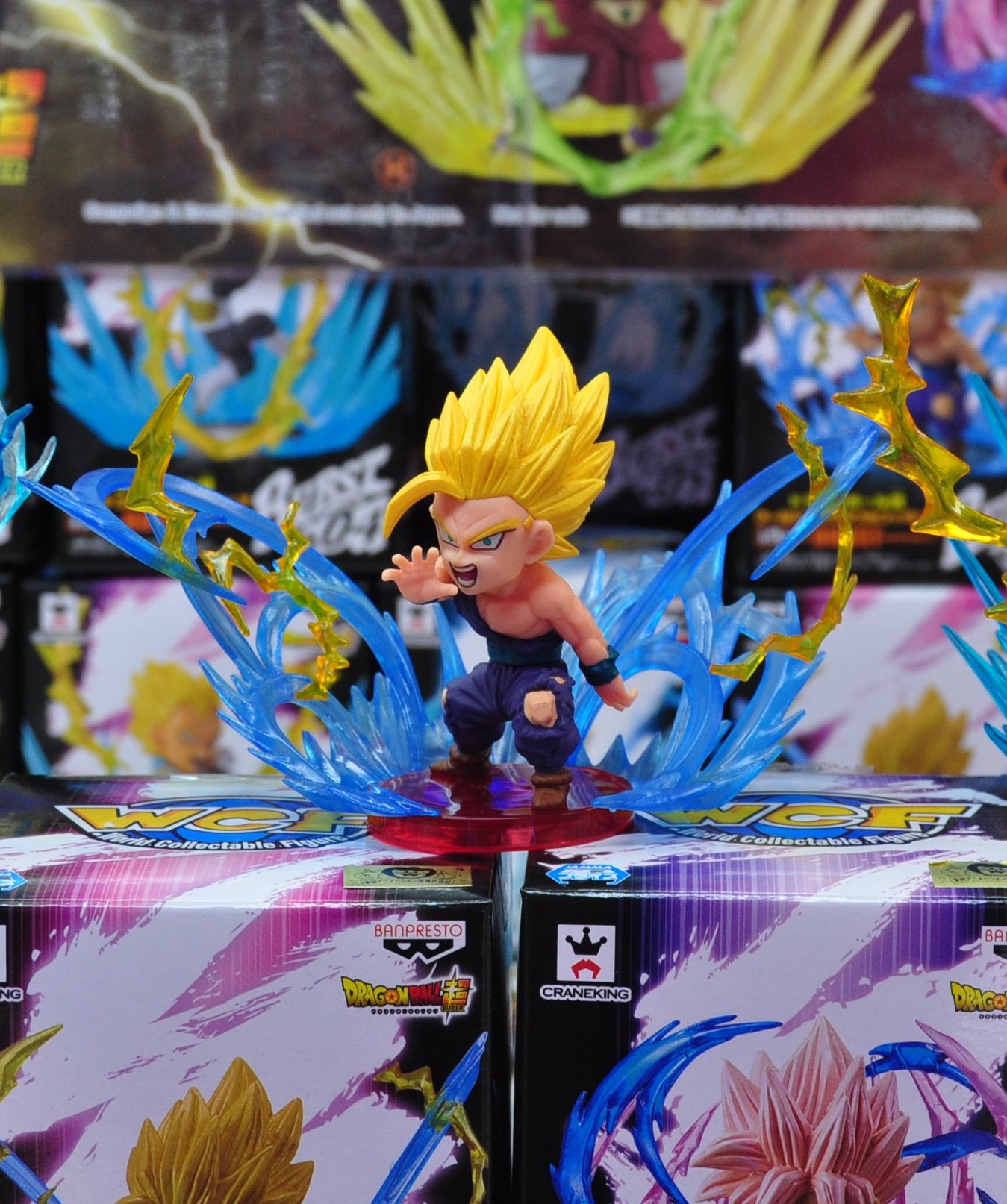 Gohan Super Saiyan ของแท้ JP แมวทอง - WCF Burst Banpresto [โมเดลดราก้อนบอล]