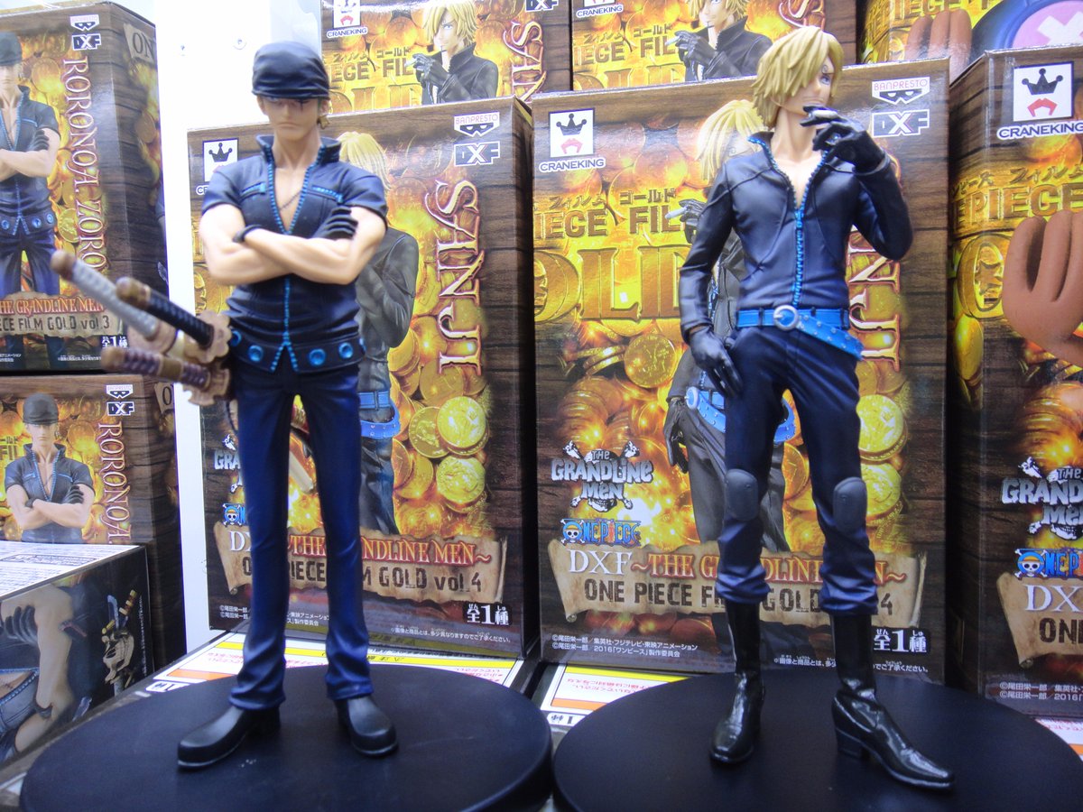 Sanji Film Gold ของแท้ JP แมวทอง - Grandline Men Banpresto [โมเดลวันพีช]