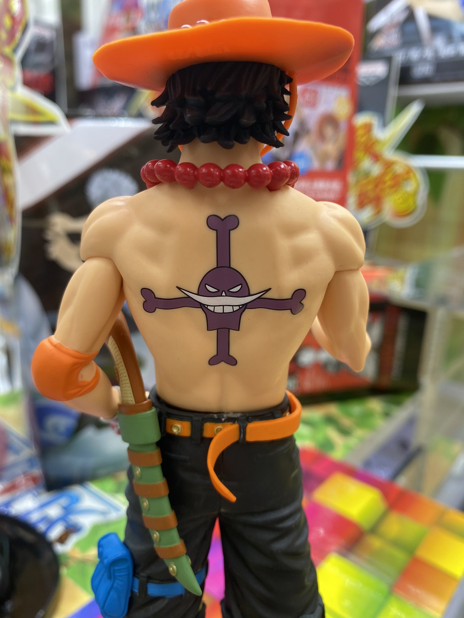 Ace ของแท้ JP แมวทอง - Magazine Figure Banpresto [โมเดลวันพีช]