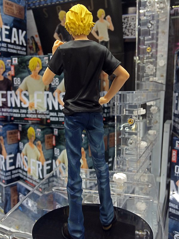 Sanji ของแท้ JP แมวทอง - Jeans Freak Banpresto [โมเดลวันพีช]