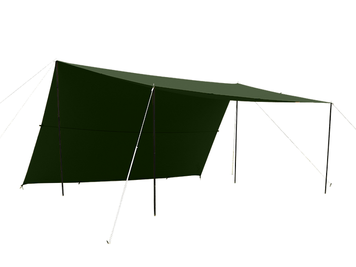 DoD Cheese Tarp M Khaki TT10-739-KH