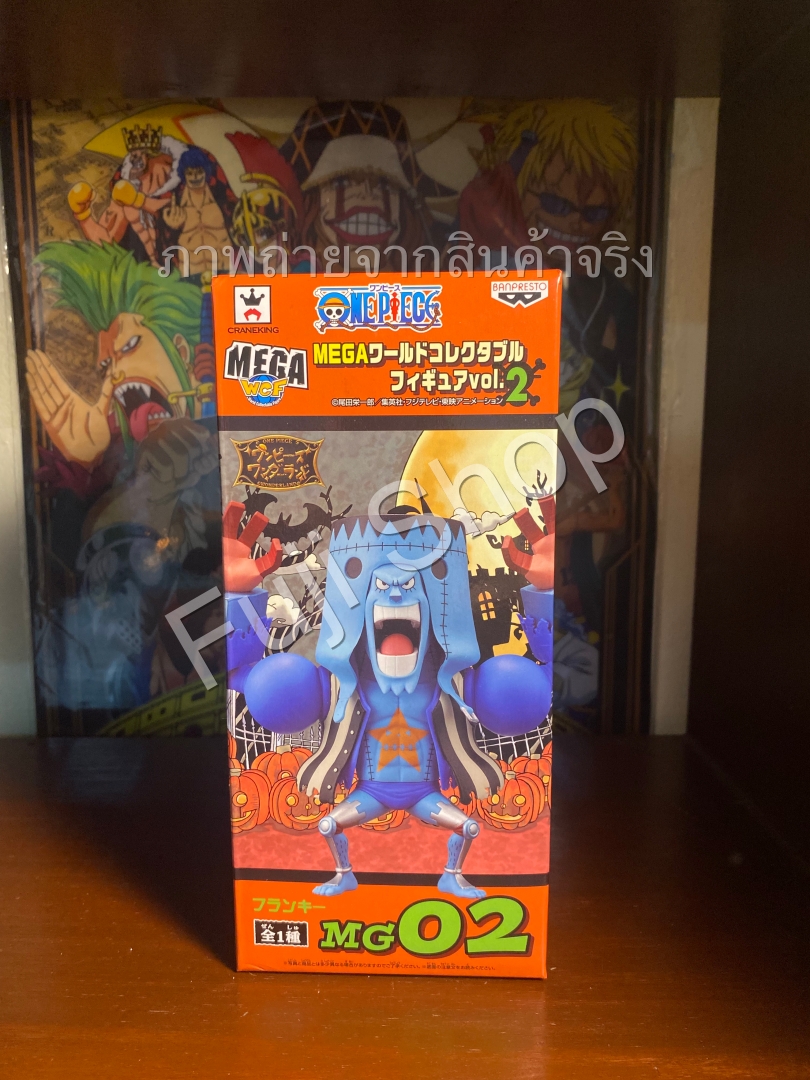 Franky ของแท้ JP แมวทอง - WCF Mega Banpresto [โมเดลวันพีช]