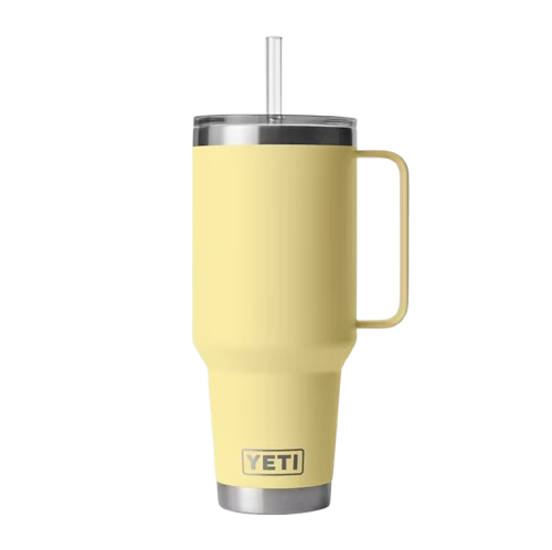 Rambler 42Oz Mug With Straw Lid Daybreak Yellow