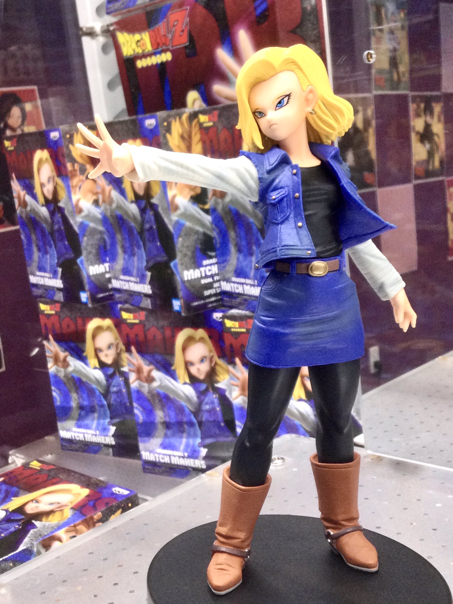 No.18 ของแท้ JP แมวทอง - Match Makers Banpresto [โมเดลดราก้อนบอล]
