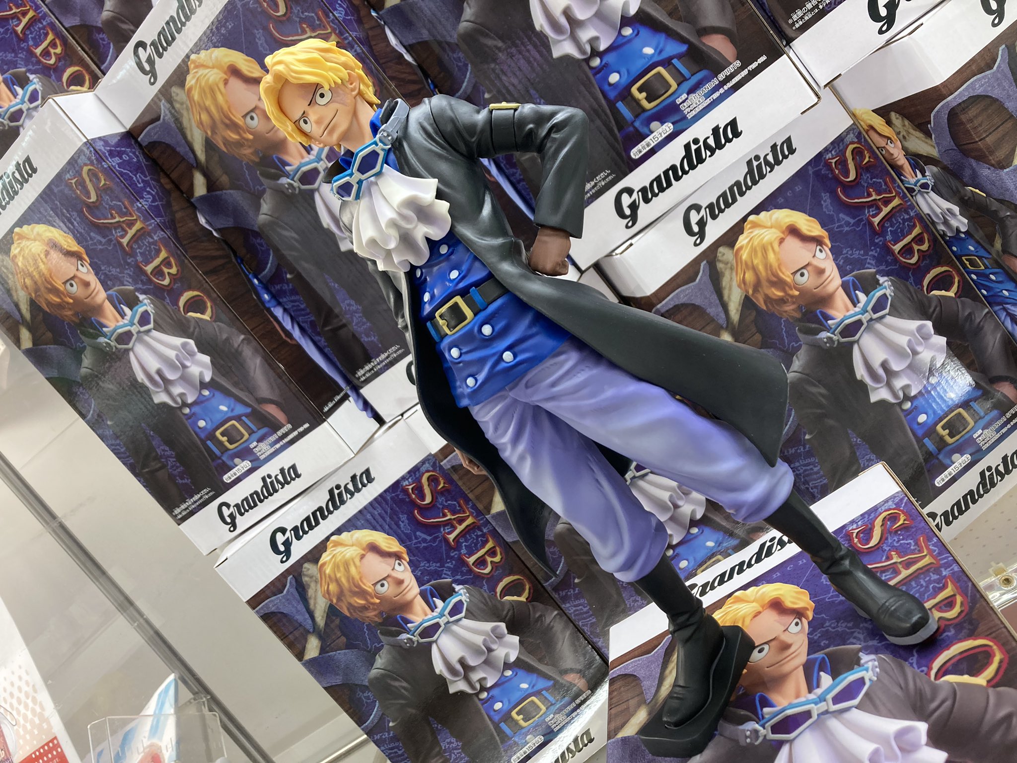 Sabo ของแท้ JP แมวทอง - Grandista Banpresto [โมเดลวันพีช]