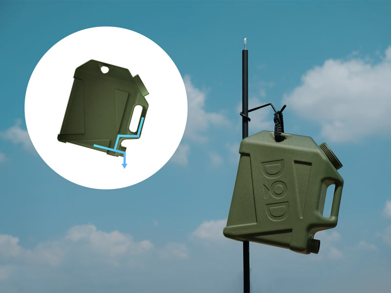 DoD Jiminy Tank Khaki WT3-863-KH