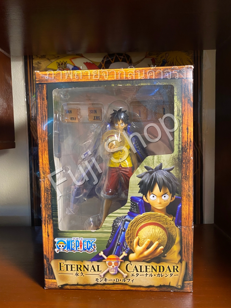 Luffy Special Color ของแท้ JP แมวทอง - Eternal Calendar [โมเดลวันพีช]