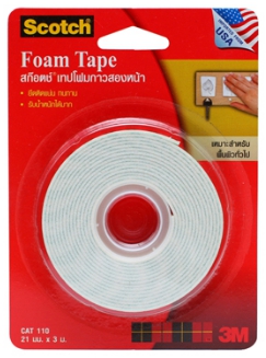 โฟมเทป 2หน้า [3M] #110 (21mm.*3m.)