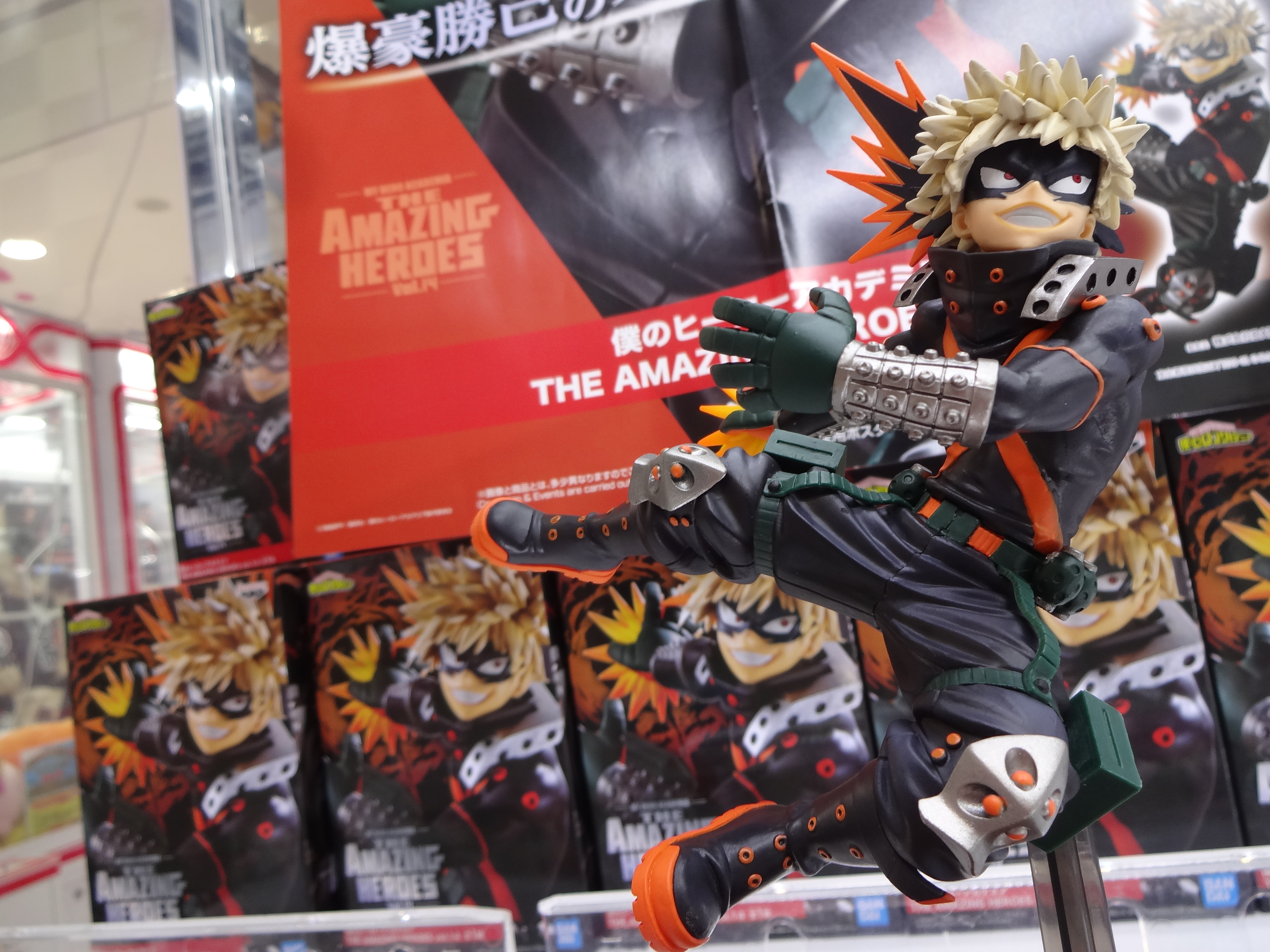 Bakugo ของแท้ JP - The Amazing Heroes Banpresto [โมเดล My Hero Academia]