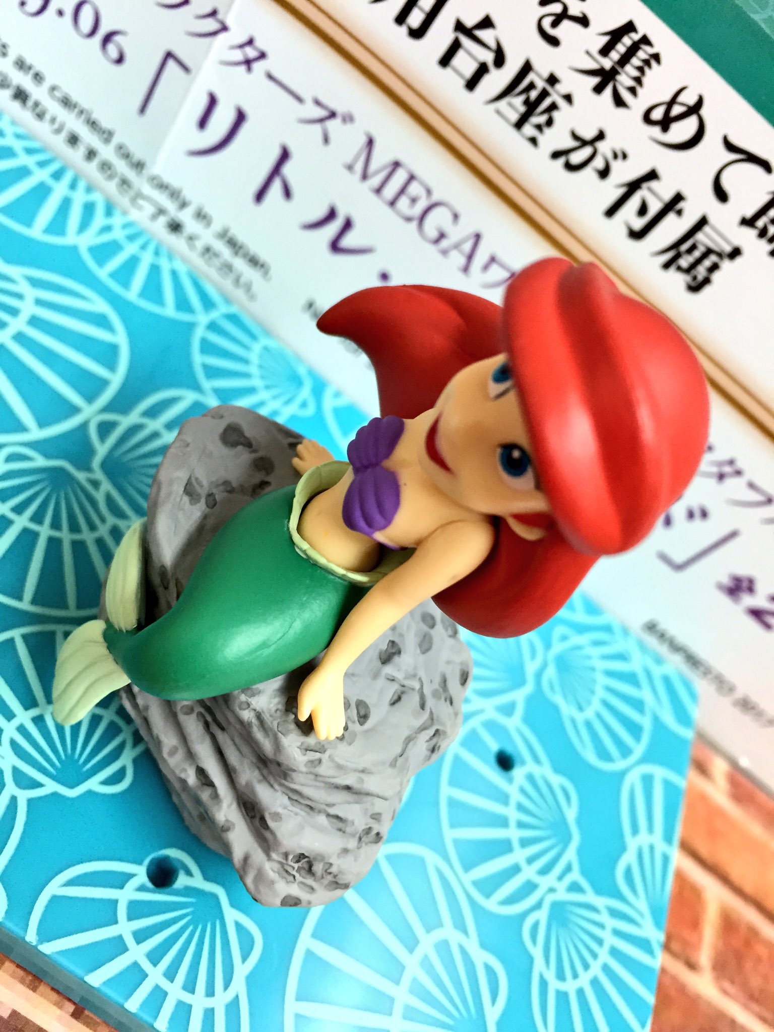 Ariel ของแท้ JP - WCF Mega Banpresto [โมเดล Disney]